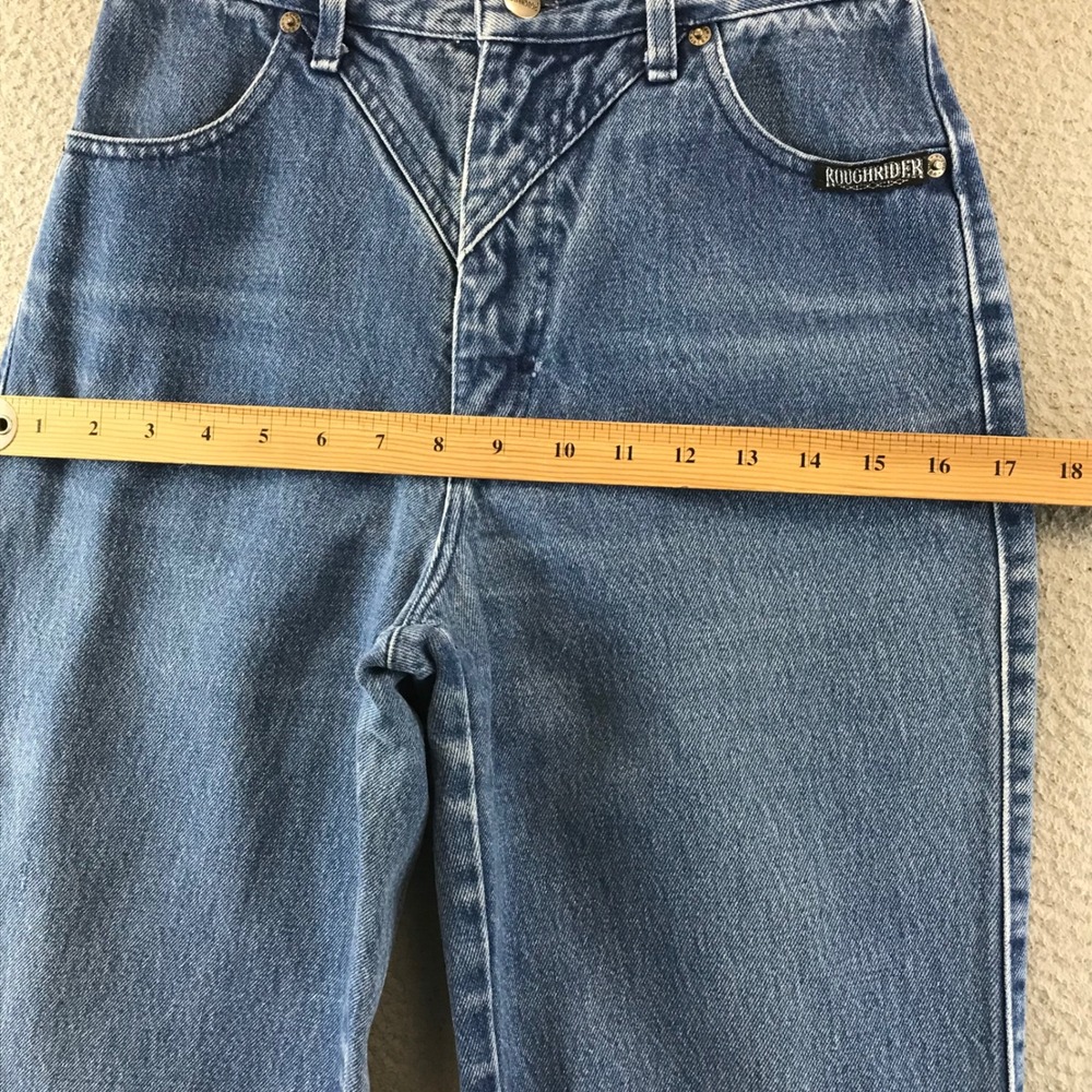 High Rise Blue Jeans - Picture 6 of 9